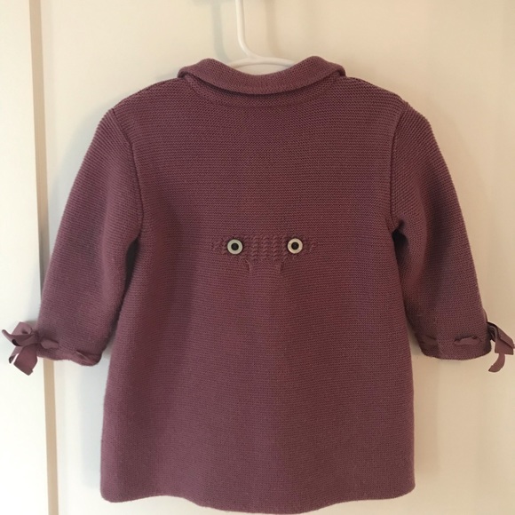 Pili Carrera Girls Wool Coat Neiman Marcus US 12mo - Picture 2 of 8